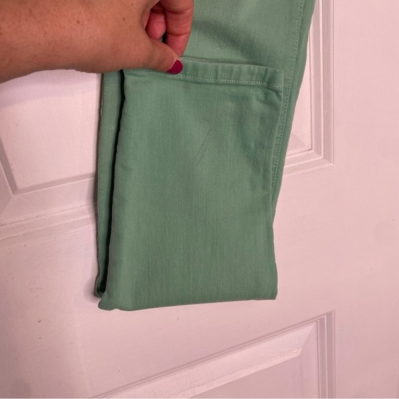 Current/Elliott Winter Green The Ankle Skinny Jeans Size 30 - Picture 3 of 9